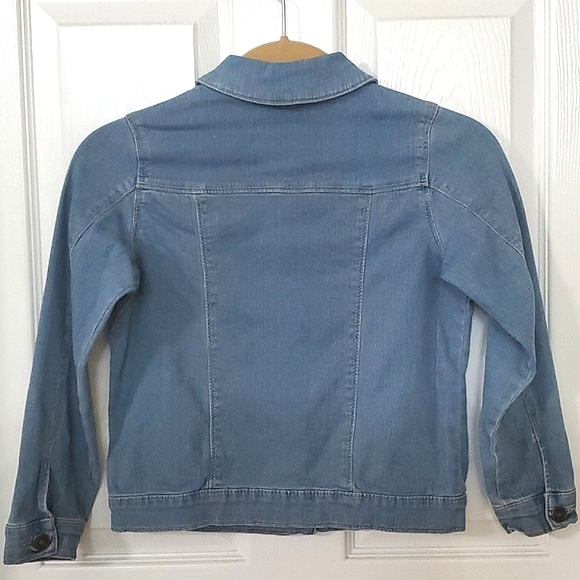 Carter's Denim Button Front Jacket Girls Size 10 - Picture 3 of 8